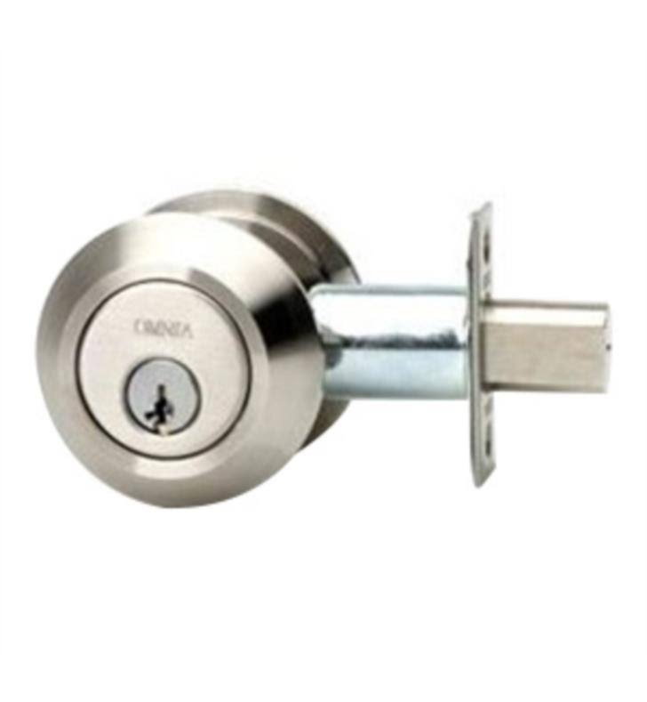 Satin Stainless Double Cylinder Deadbolt J1845