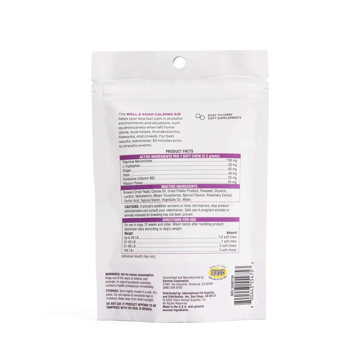 Calming Dog Chews V562336