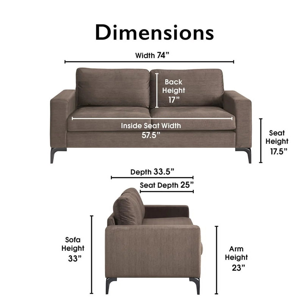 Neutral Buff Sofa L1593