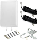 4G LTE Wide Band MIMO Panel Antenna Kit with SMA Adapters K1585