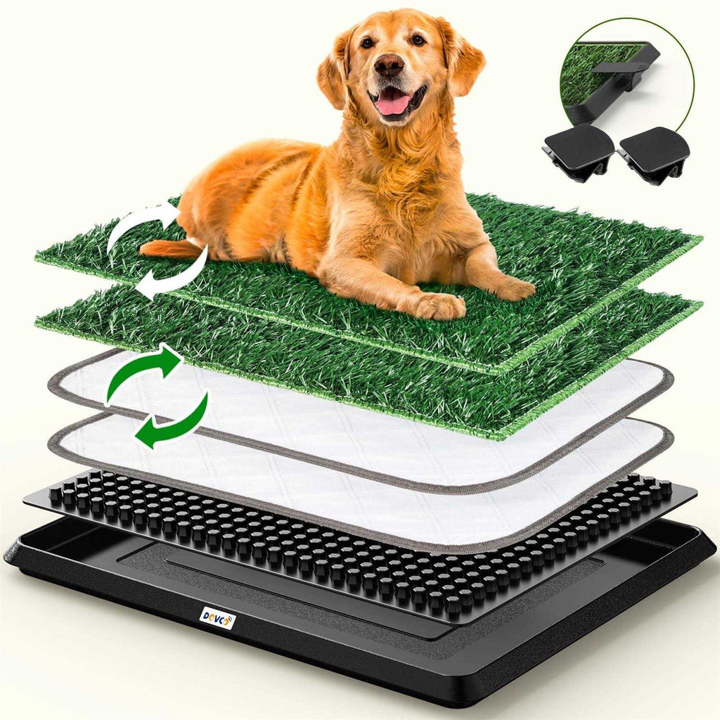 Super Absorbent Dog Grass Pad with Tray K2696