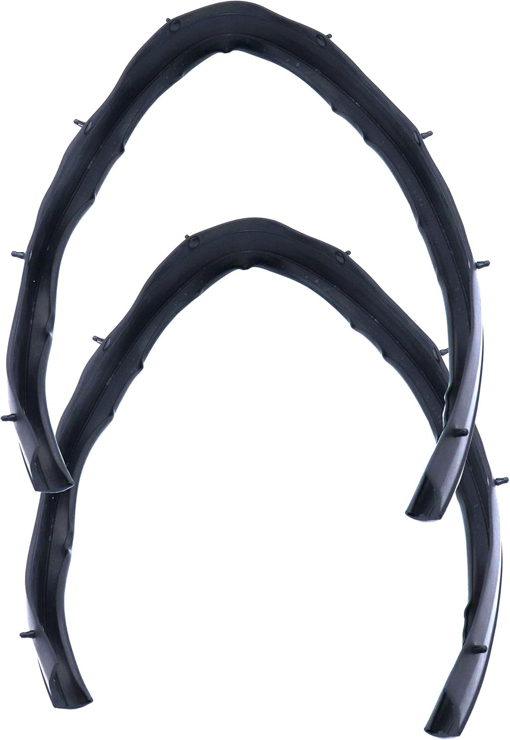 Set of 4 Front & Rear Door Window Trim Seal Rubber Weatherstrip Kit K620791
