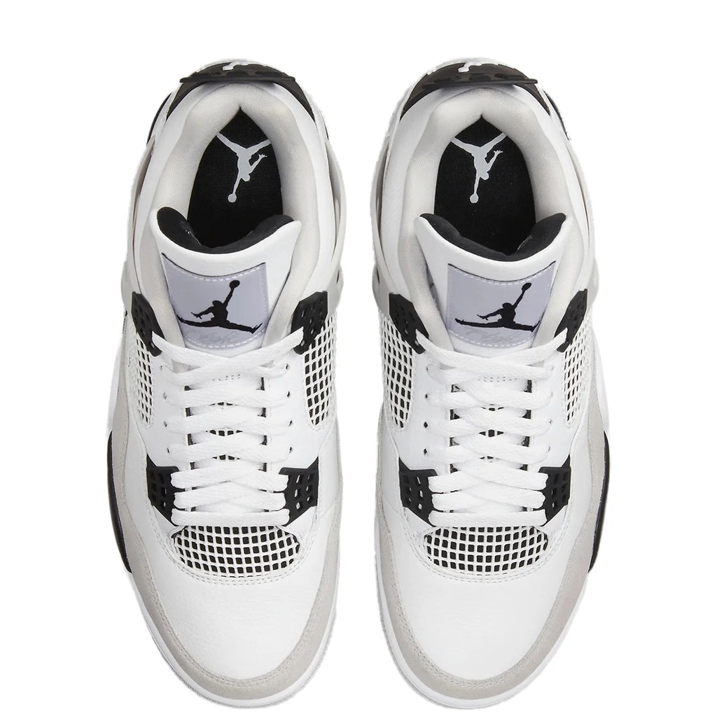 Men's Retro White Black Neutral Grey Sneakers C28081
