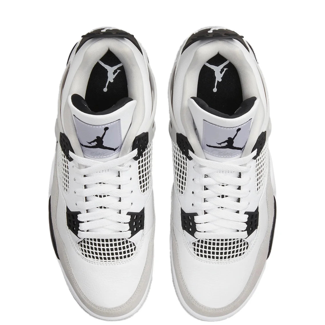 Men's Retro White Black Neutral Grey Sneakers C28081