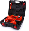 Electric Car Jack Kit, 5 Ton 12V Hydraulic with Impact Wrench and Tire Inflator Pump Q891344