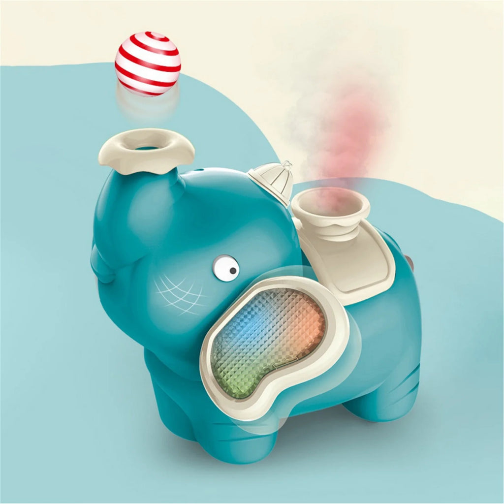 Blue Electric Blowing Ball Toy F621