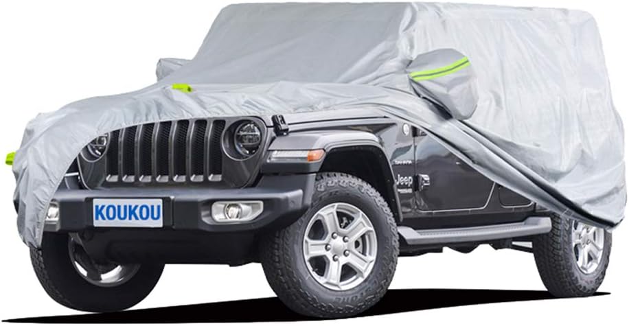 6 Layers Waterproof Car Cover 193 X72 X59 inches U346481