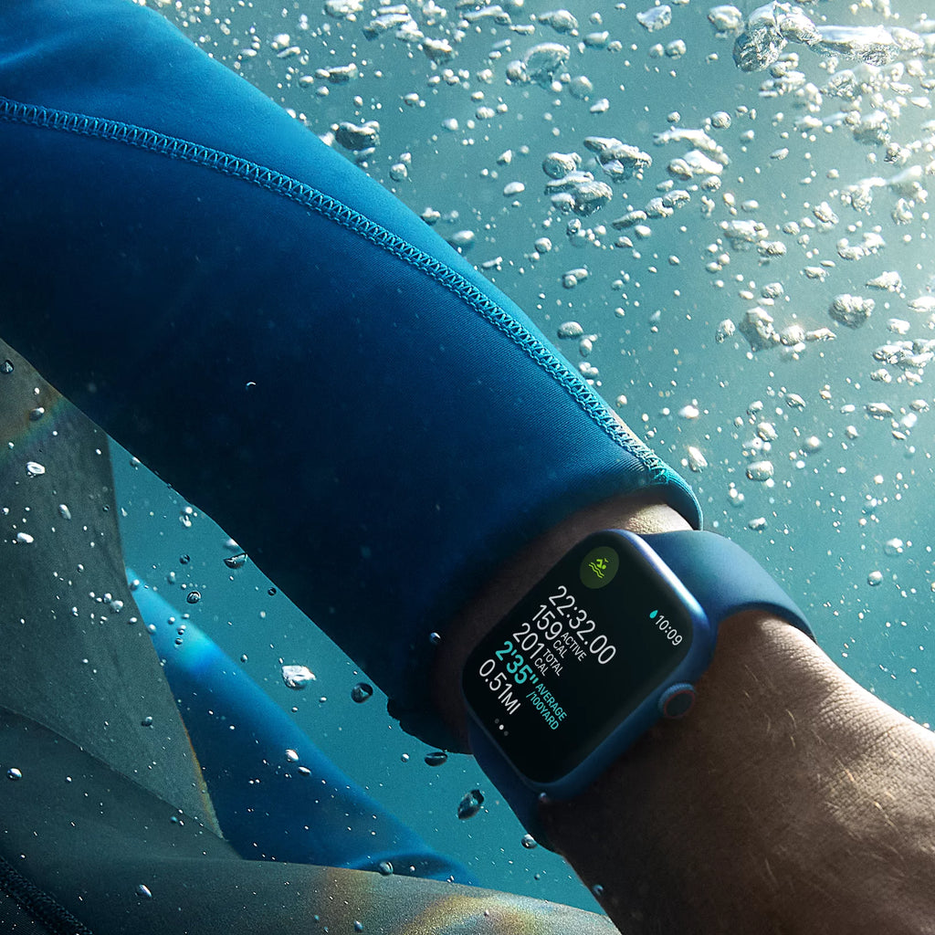 45mm Blue Aluminum Case with Sport Band P66393