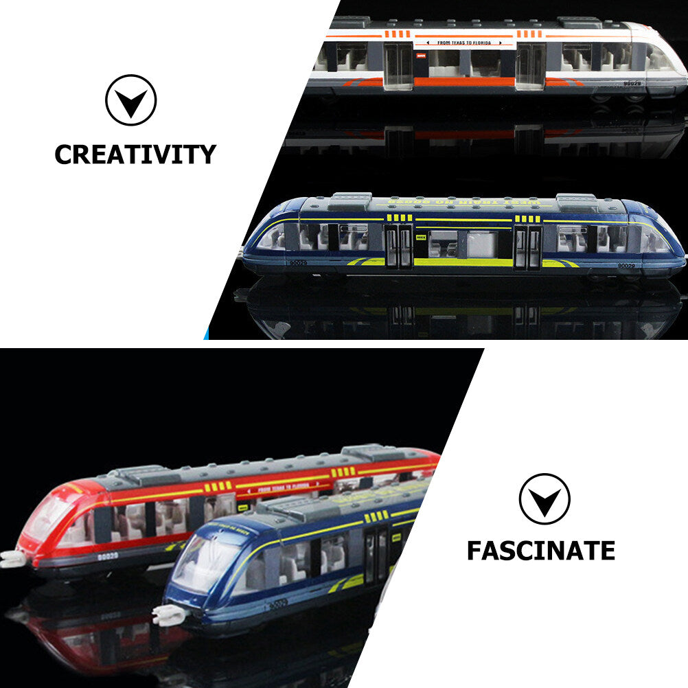 3pcs Simulation Electric Train Toy B7501