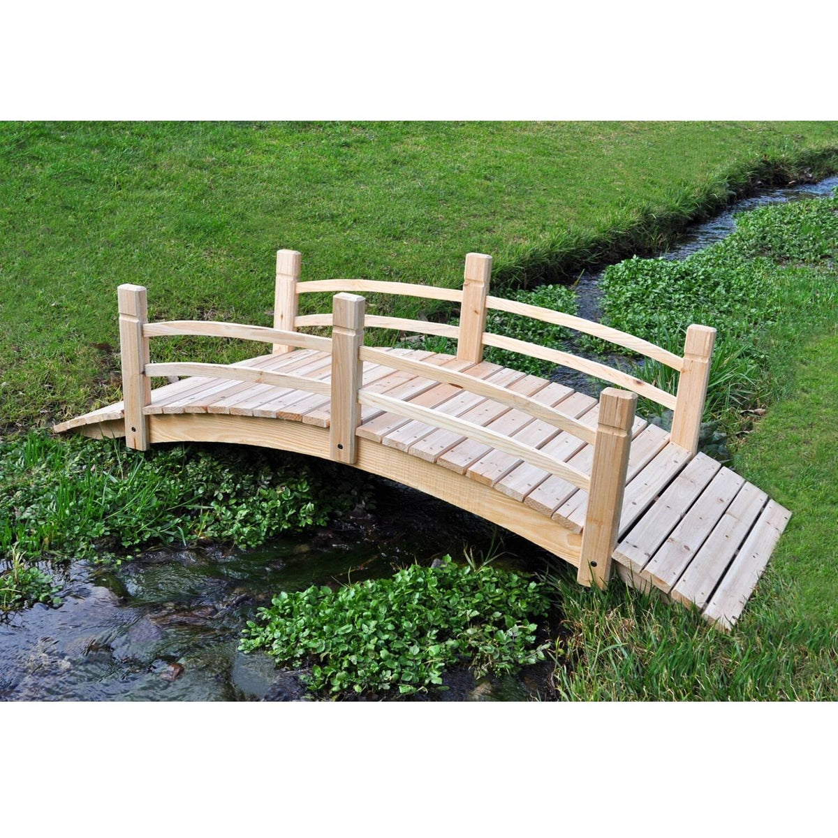 5 ft. Cedar Garden Bridge W488188