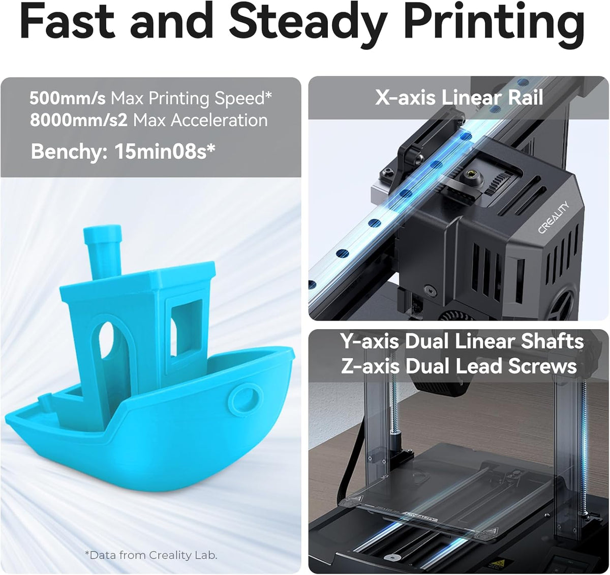 3D Printer 500mm/s 300℃ 220x220x240mm Q968232