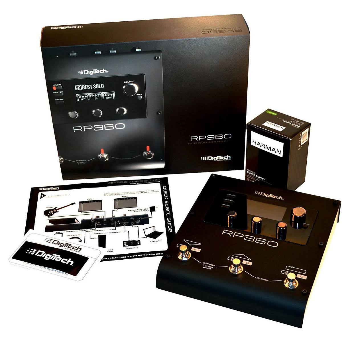 Guitar Multi-Effects Pedal E741