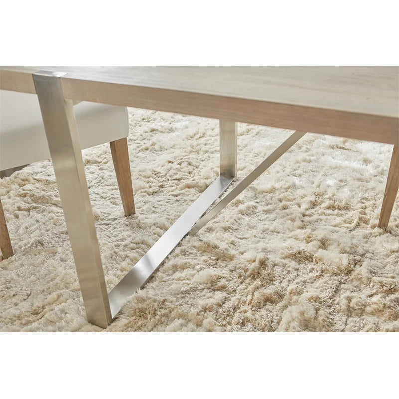 Transitional Wood Extension Dining Table M21457