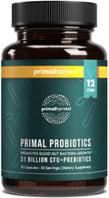 Probiotic Supplement with 12 Strains 30 Capsules S7614