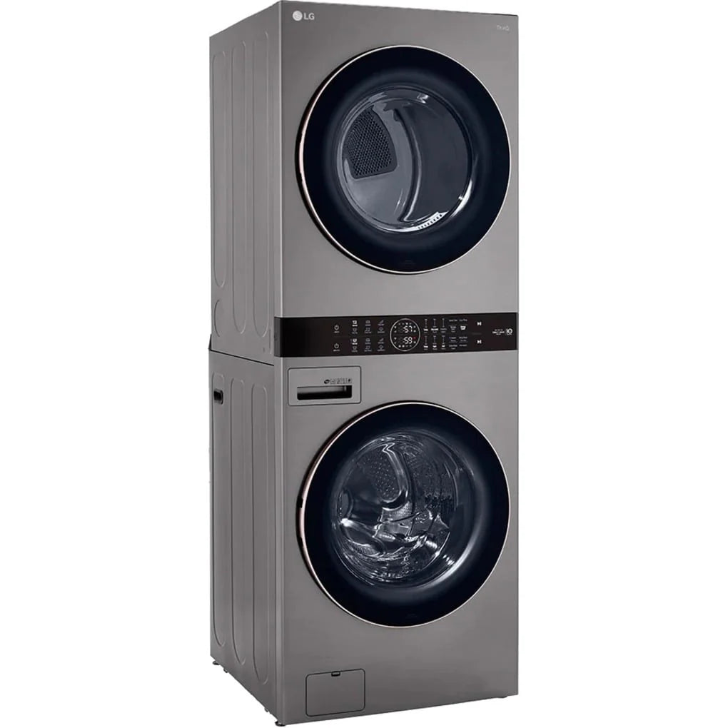 White Combination Washer Electric Dryer E456