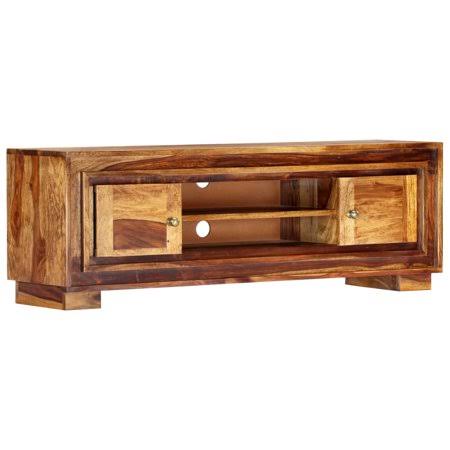 Solid Sheesham Wood TV Cabinet 46.5x11.8x15.7 inch Brown D813991