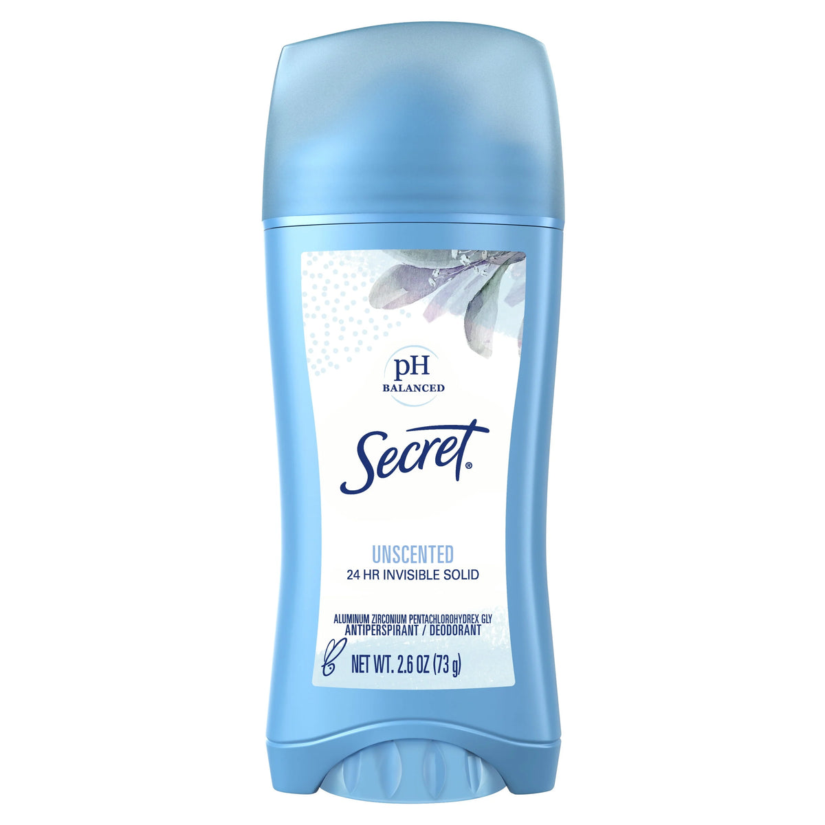 Women's Unscented Invisible Solid Antiperspirant and Deodorant 2.6 oz N6110