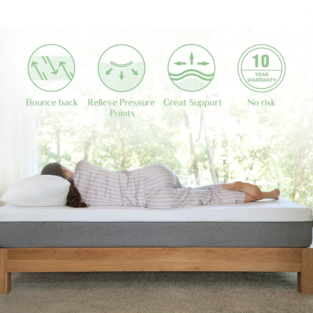 Queen 10 inch Memory Foam Mattress B24967