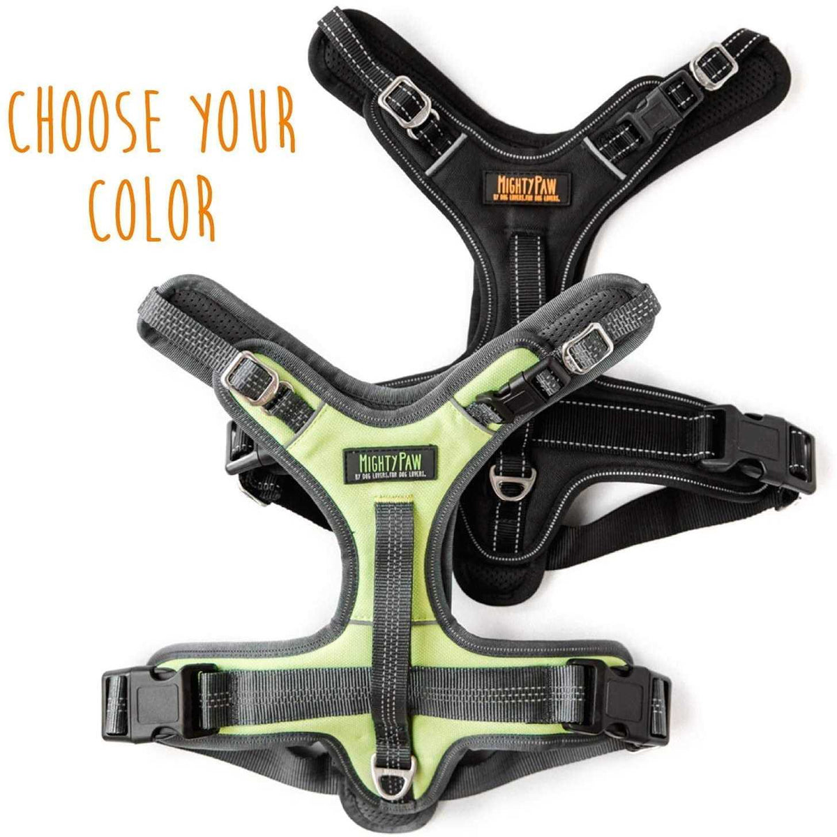 Padded Dog Harness Adjustable Neck and Chest Straps W6728