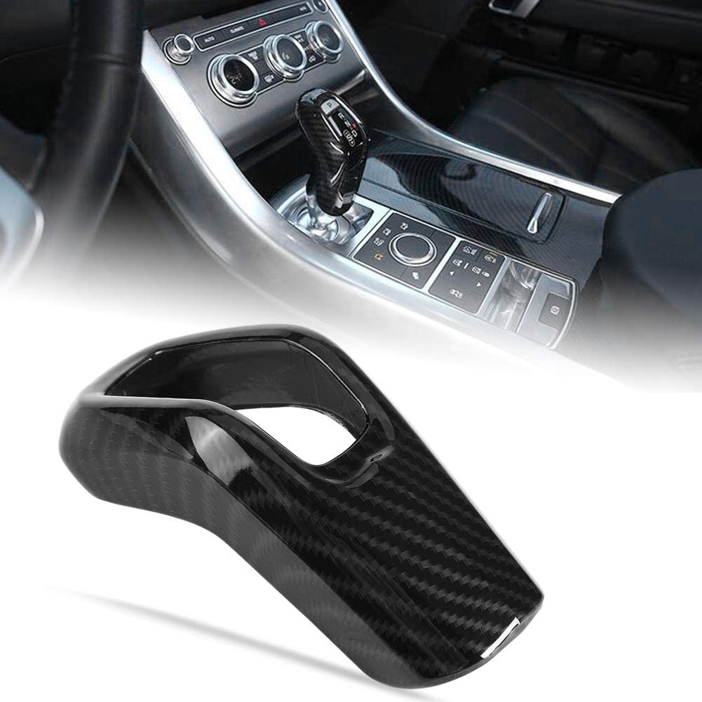 Carbon Fiber Car Gear Shift Knob Cover Trim I50482