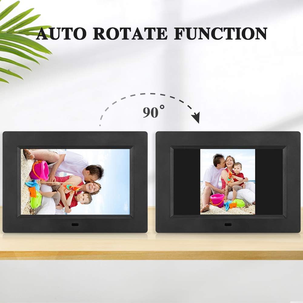 10 Inch Digital Picture Frame with Remote Control Black V56016