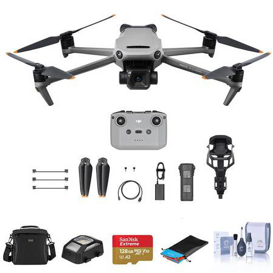 Mavic 3 Classic Drone with RC-N1 Remote Controller Bundle with 128GB microSD Card W5032