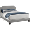 Queen Upholstered Platform Bed Frame J515431
