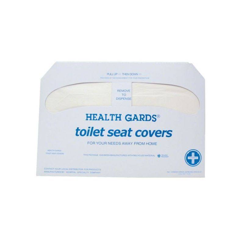 White Folded Toilet Seat Covers, 5000 per Case F81556