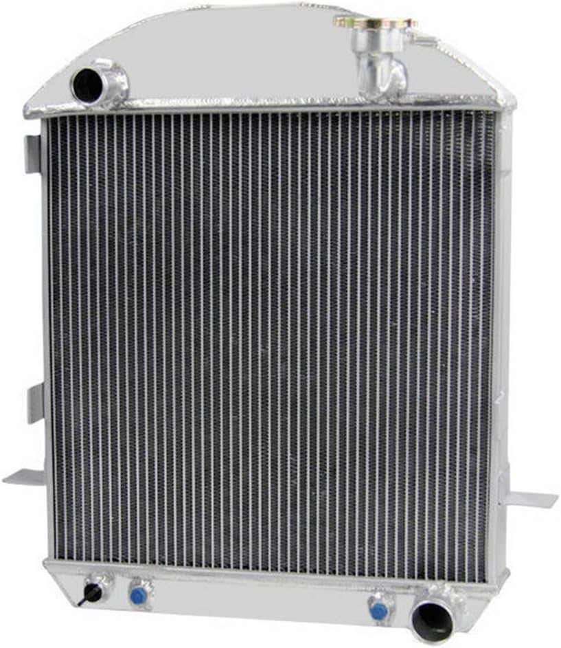 3 Row Core Aluminum Radiator with 16" Fan and Thermostat Relay Kit M44269