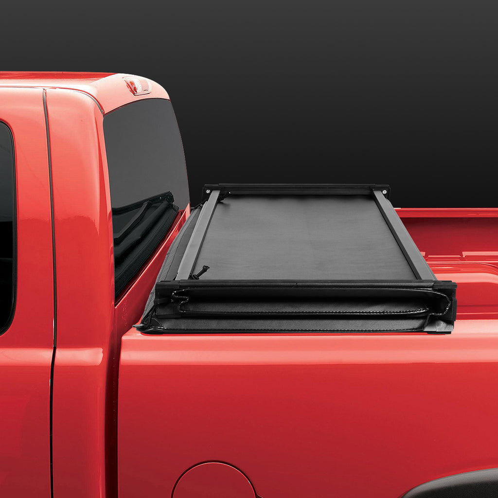 Tri-Fold Soft Top Tonneau Cover for Ford Ranger 6 Ft Short Bed Flareside Q291