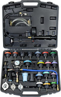 28PCS Radiator Pressure Tester Cooling System Purge Refill Kit D135