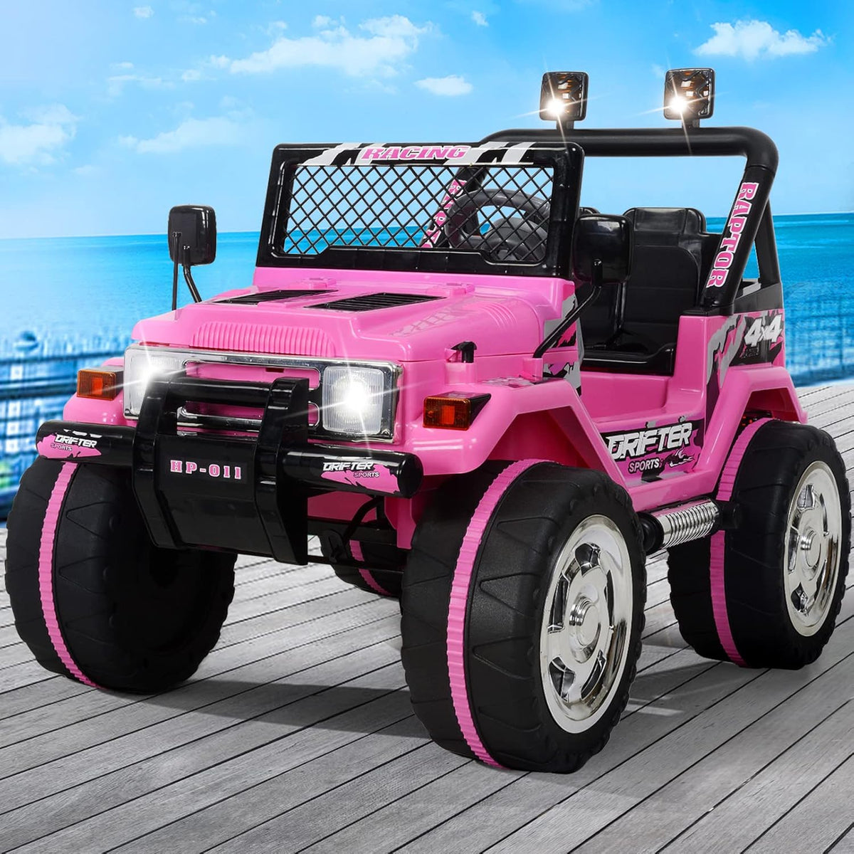 Pink 12V Kids Ride On Electric Car F145