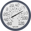 Navy 13.25 Inch Wall Thermometer O719559