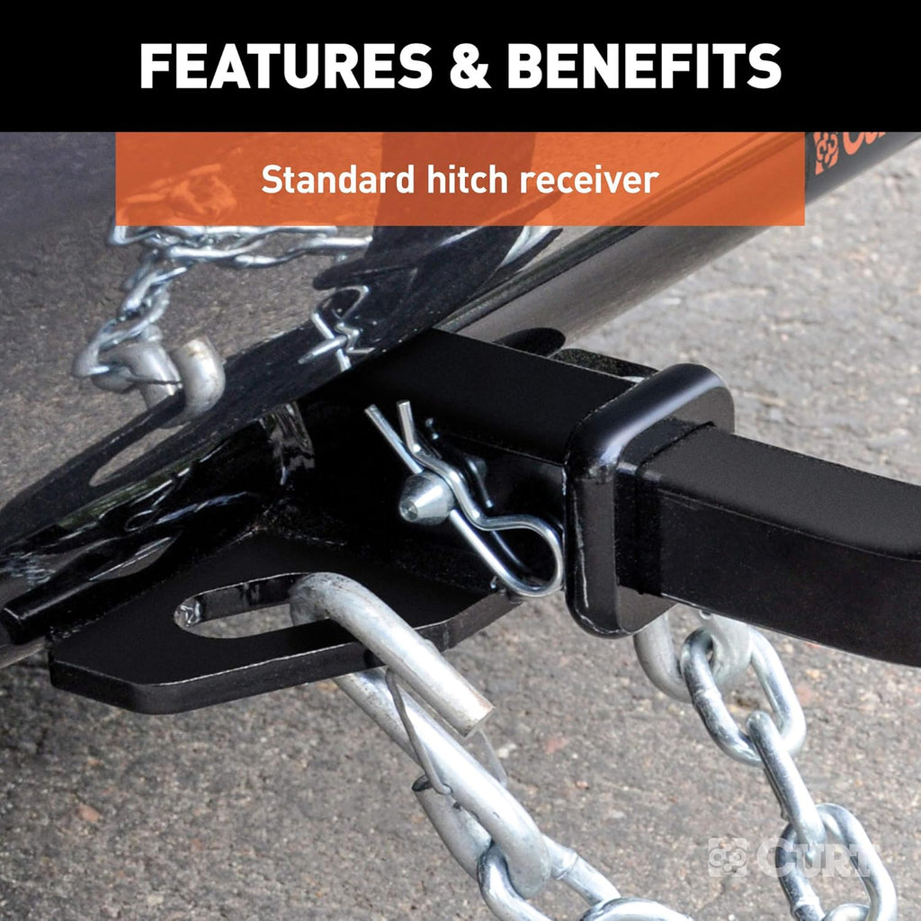 Class 1 Trailer Hitch with Ball Mount, 1-1/4-In Receiver D506