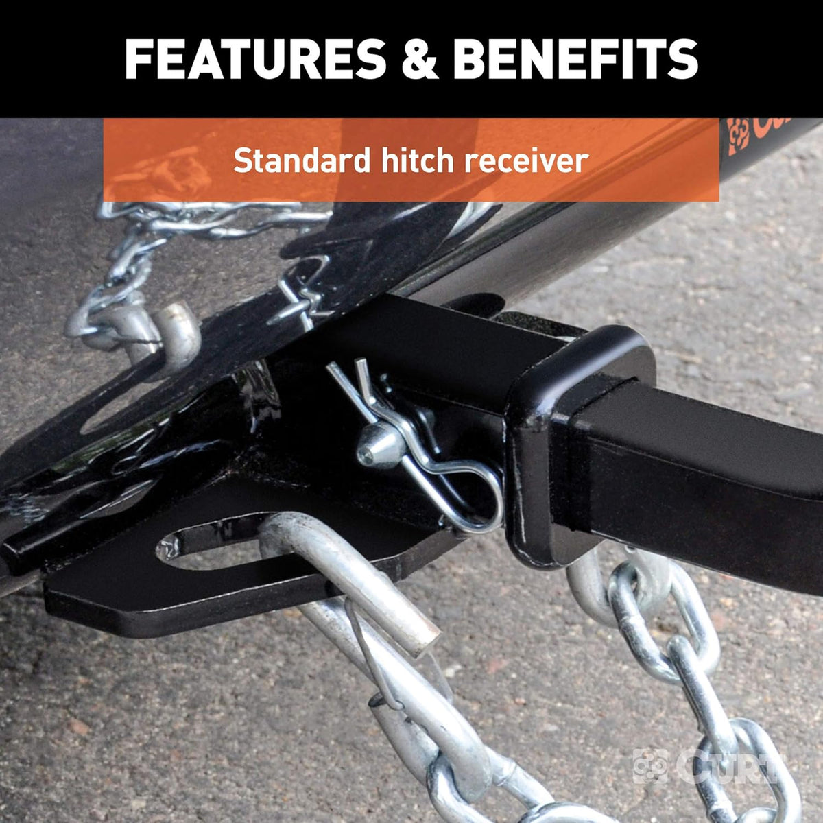 Class 1 Trailer Hitch with Ball Mount, 1-1/4-In Receiver D506