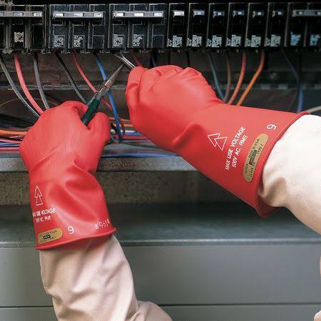 Red Electrical Glove Kit, 9, 1 PR R127