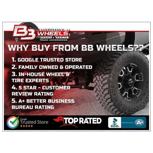 20x8.5 Chrome Wheel with 6x120.00-6x139.70 Bolt Pattern R643482