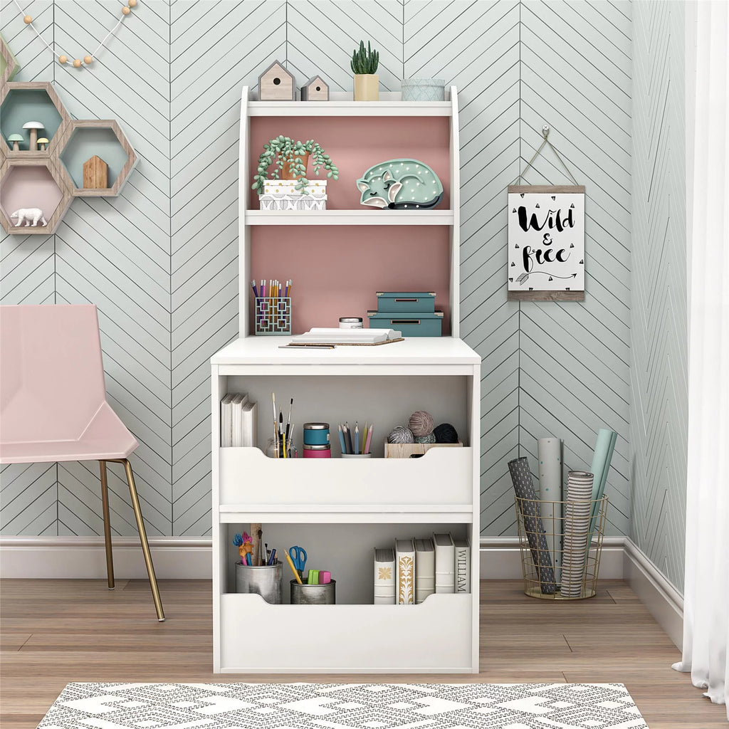 White Kids Craft Desk B182090