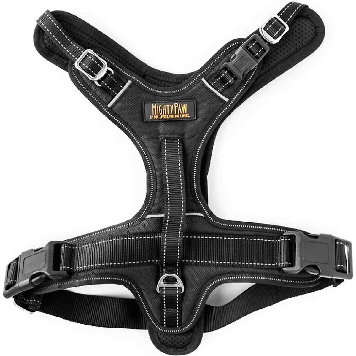 Padded Dog Harness Adjustable Neck and Chest Straps W6728