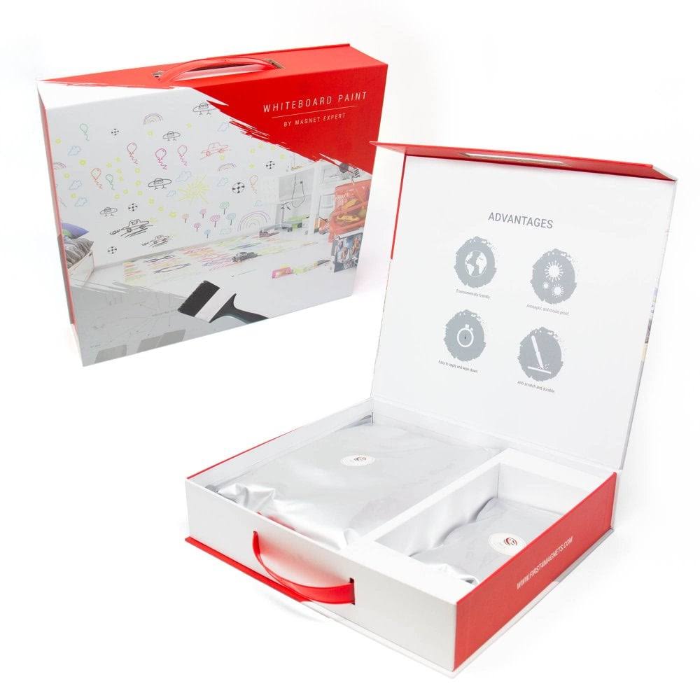 Gloss White Whiteboard Paint, 6sqm Coverage, Pack of 1 L8194