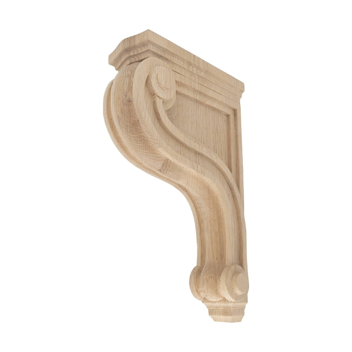Large Plain Wood Corbel D87629