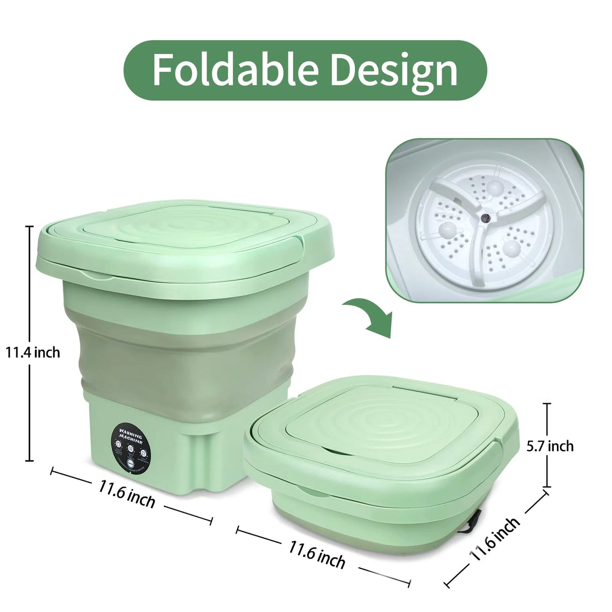 Portable Foldable Washing Machine N82452
