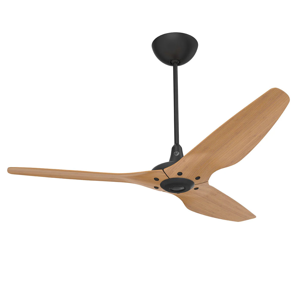 60 Ceiling Fan with Bamboo Blades and Black Finish X756