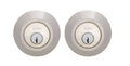 Satin Stainless Double Cylinder Deadbolt J1845