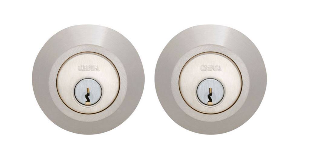 Satin Stainless Double Cylinder Deadbolt J1845