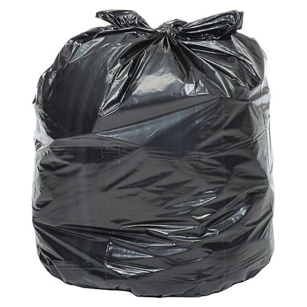 Heavy Duty Black Trash Bags 40 to 45 Gal 1.0 Mil 100 per Case L4497