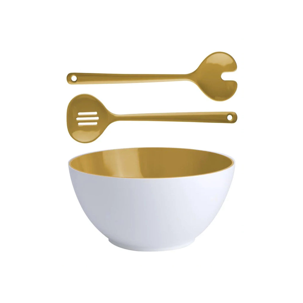 Salad Bowl & Cutlery Z4984