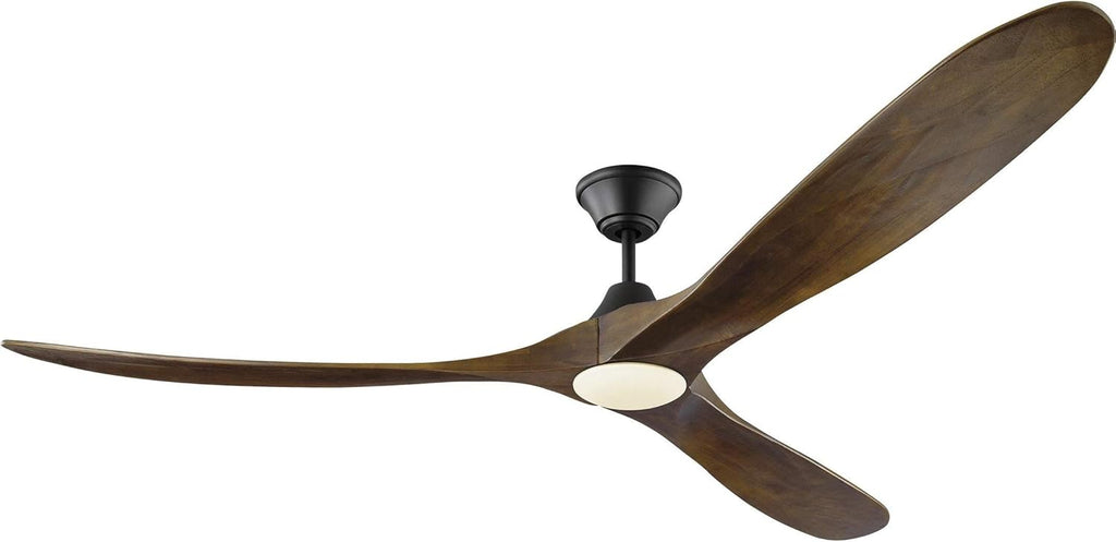 Brushed Steel Ceiling Fan with LED Light and Remote Control U63518