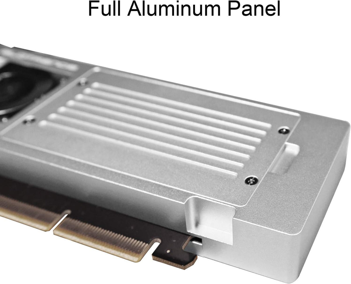 4-Bay M.2 NVME Adapter with PCIE 3.0 X8 Bandwidth A5208