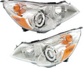 Headlight Assembly Set of 2 Halogen Q650381